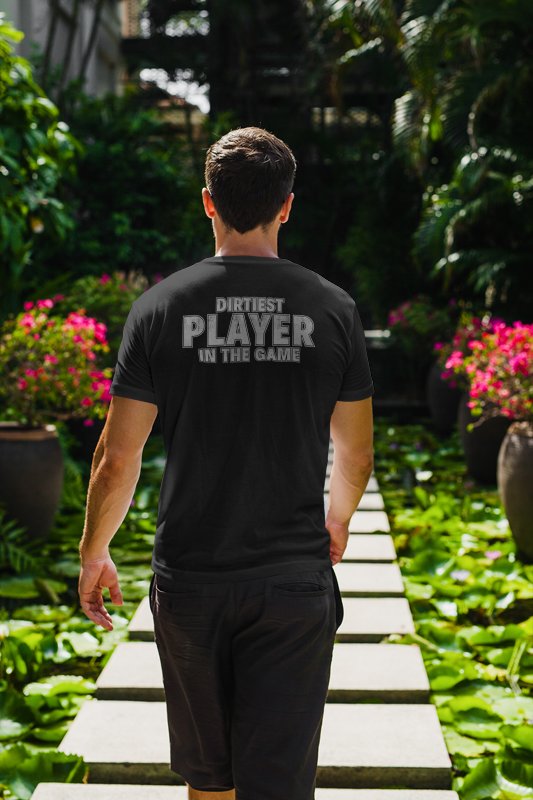Load image into Gallery viewer, Ric Flair Dirtiest Player in The Game Mens Black T-shirt
