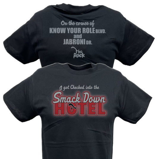 The Rock Smackdown Hotel Mens T-shirt
