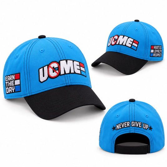 John Cena Red White Blue USA Baseball Hat