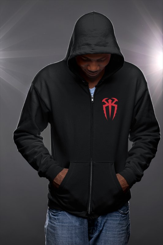 Roman Reigns Undisputed Tribal Chief Black Zipper Hoody