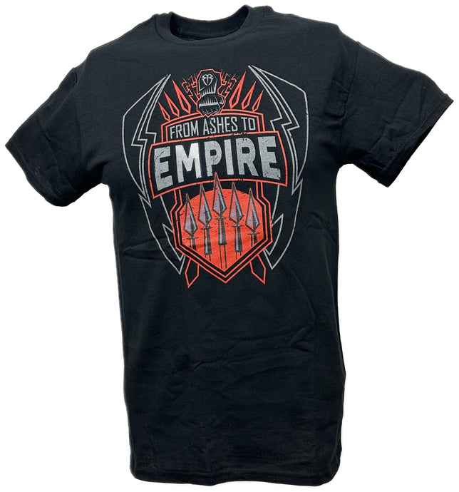Roman Reigns From Ashes to Empire Authentic Mens T-shirt