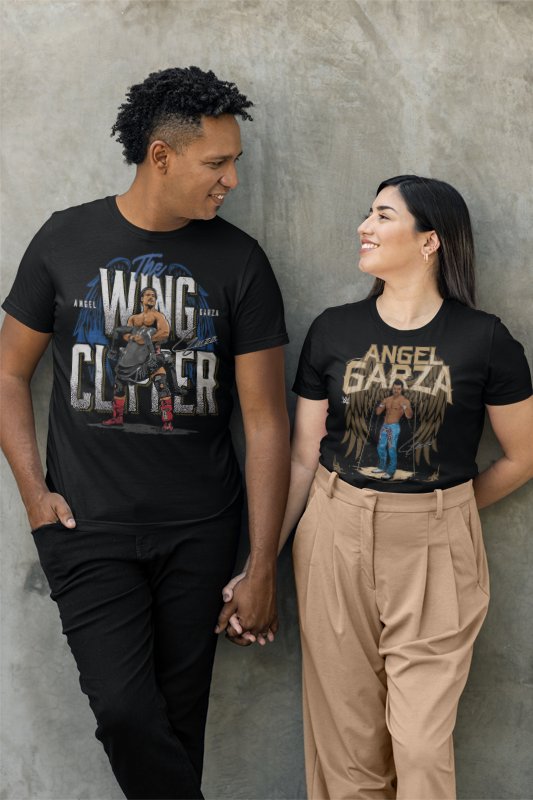 Load image into Gallery viewer, Angel Garza Wing Clipper Black T-shirt
