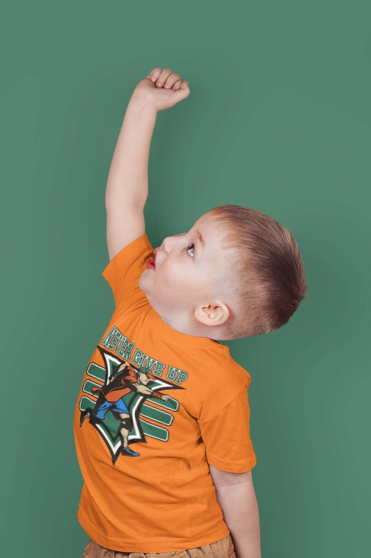 John Cena 15x Orange Kids T-shirt Boys