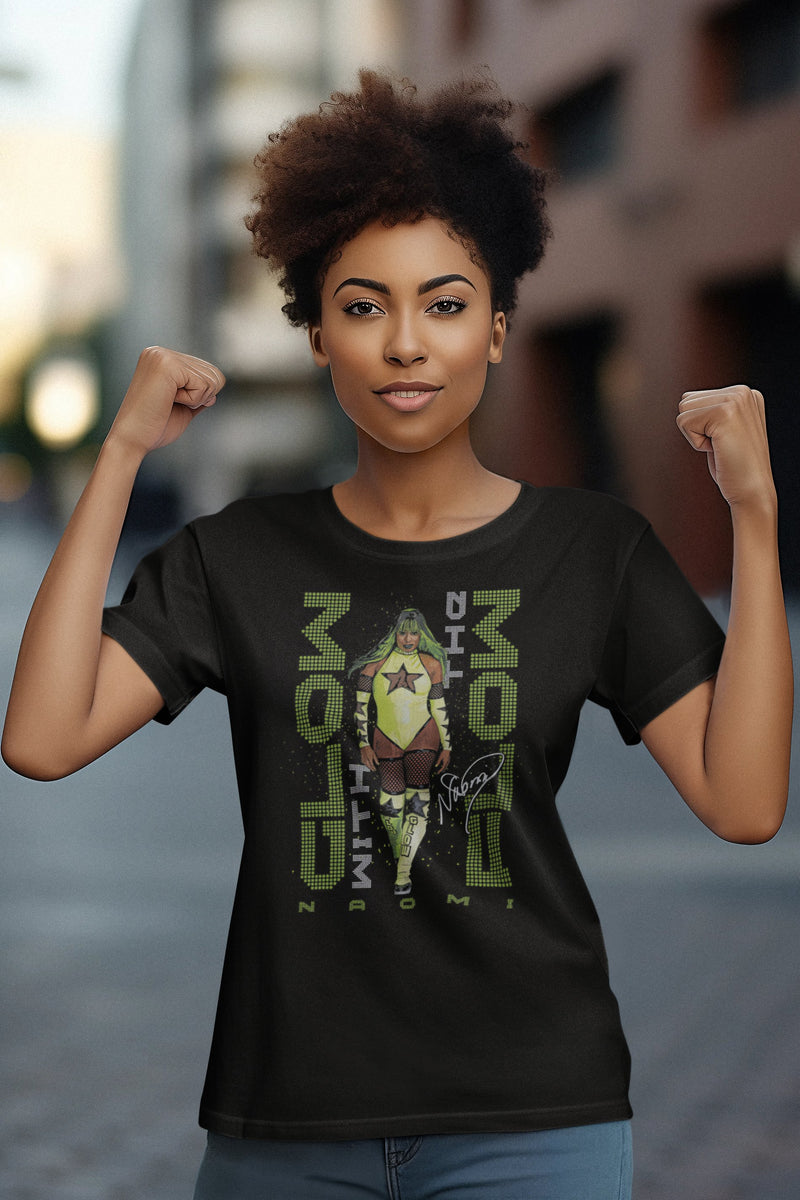 Load image into Gallery viewer, Naomi Glow With The Flow Pose T-shirt
