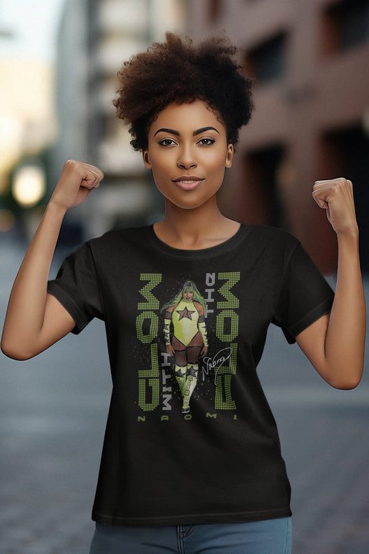 Naomi Glow With The Flow Pose T-shirt