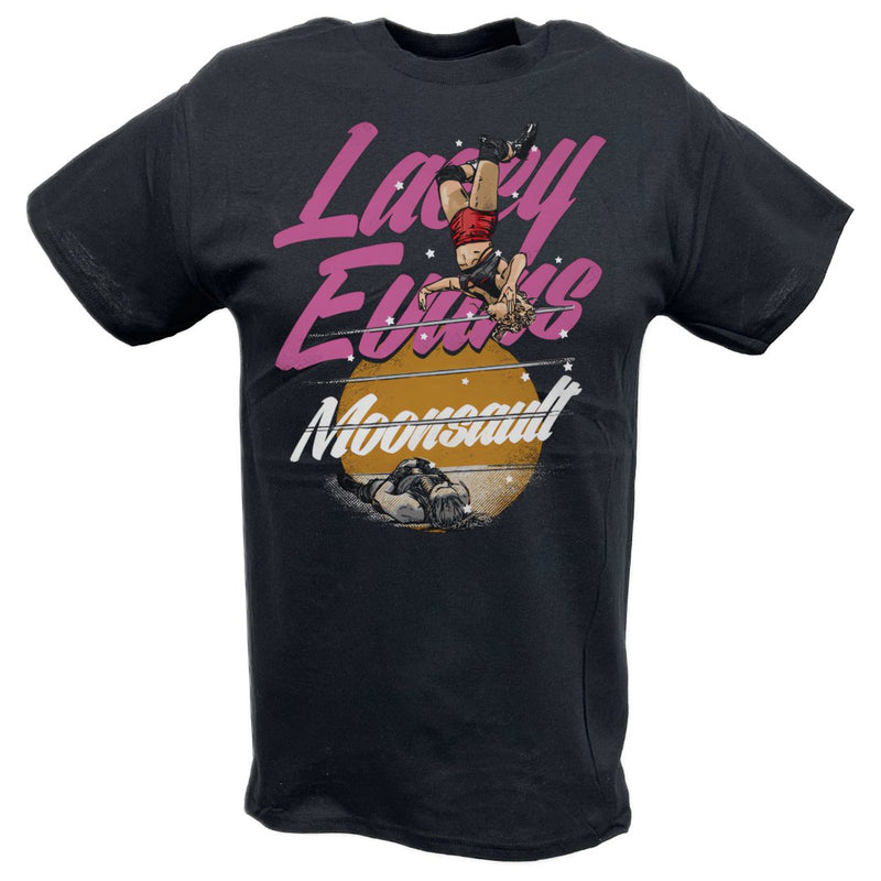Load image into Gallery viewer, Lacey Evans Moonsault Black T-shirt
