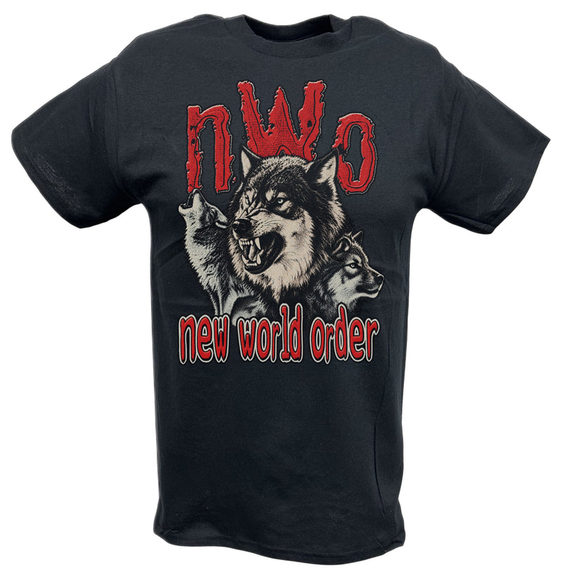 Load image into Gallery viewer, nWo New World Order Wolfpac Trio T-shirt
