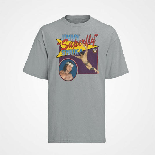 Jimmy Superfly Snuka Legend Mens Gray T-shirt