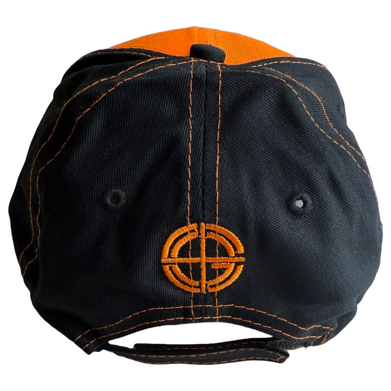 Load image into Gallery viewer, John Cena Orange Black Hustle Loyalty Respect Beware of Dog Hat
