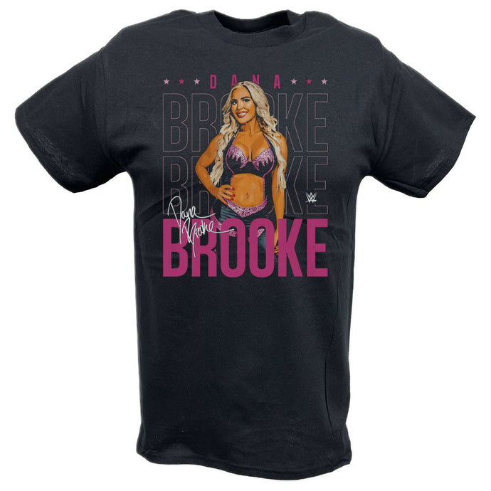 Dana Brooke Repeat Signature Black T-shirt
