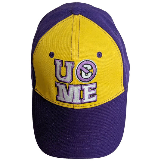 John Cena Purple Gold U Can't See Me Baseball Cap Hat New