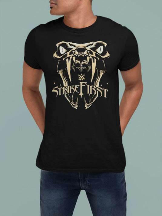 Randy Orton Strike First Mens Black T-shirt