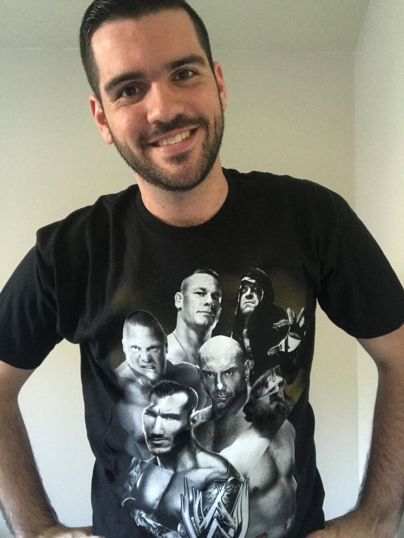 Load image into Gallery viewer, Classic Brock Lesnar, John Cena, Daniel Bryan 2014 Mens T-shirt
