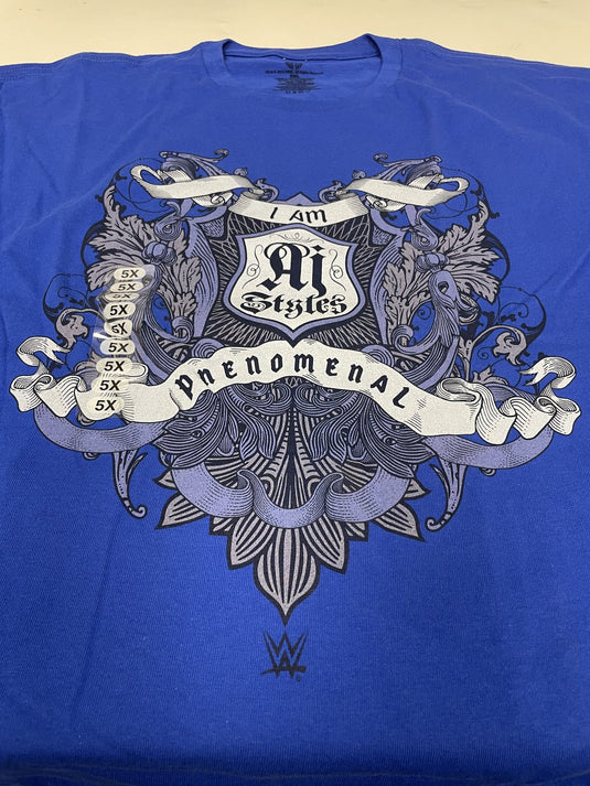 6 Men Size 5XL WWE T-shirts | Cena Orton Undertaker The Rock Lot 2