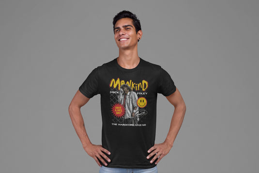 Mankind Mick Foley Hardcore Legend T-shirt