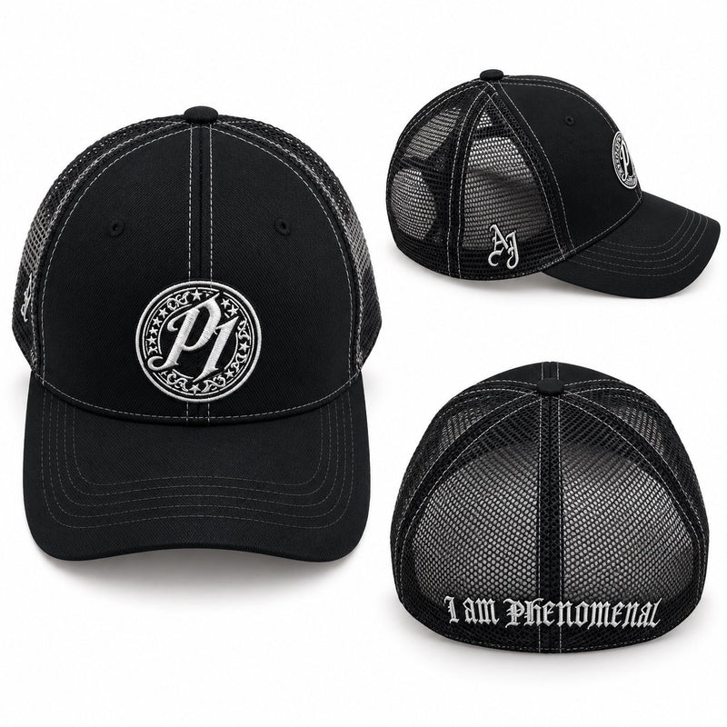 Load image into Gallery viewer, AJ Styles P1 Logo Polysnap Baseball Hat
