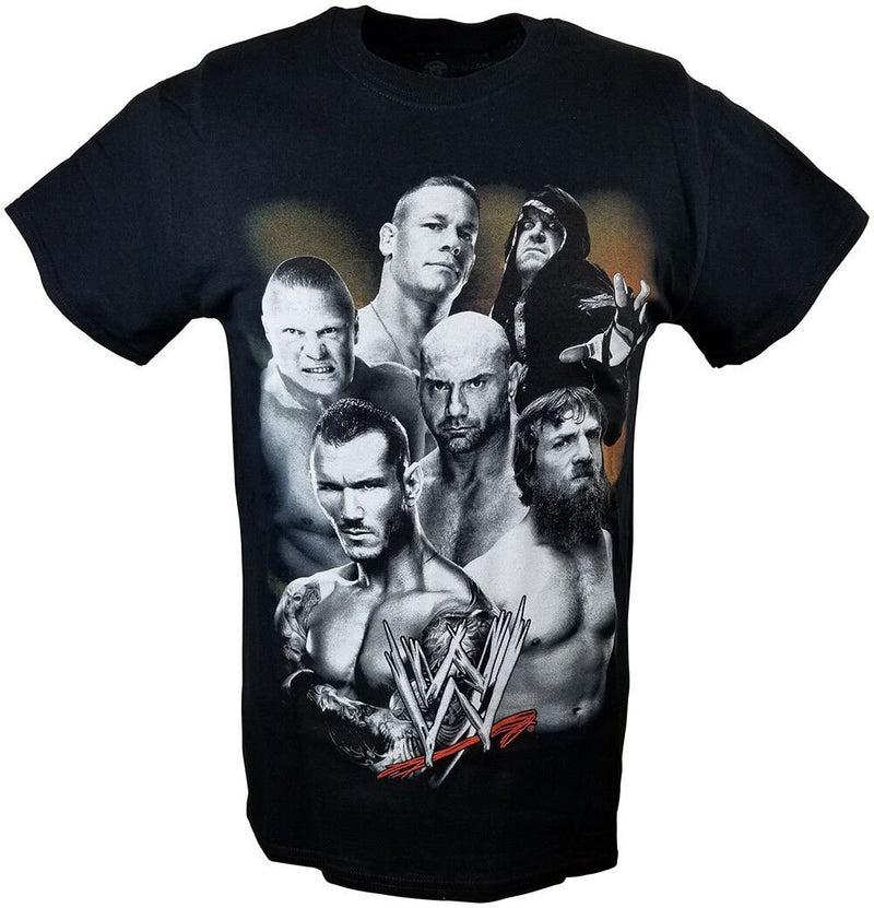 Load image into Gallery viewer, Classic Brock Lesnar, John Cena, Daniel Bryan 2014 WWE Mens T-shirt
