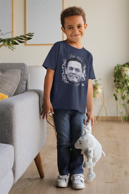 John Cena Big Face T-shirt Boys Juvy Youth Toddler