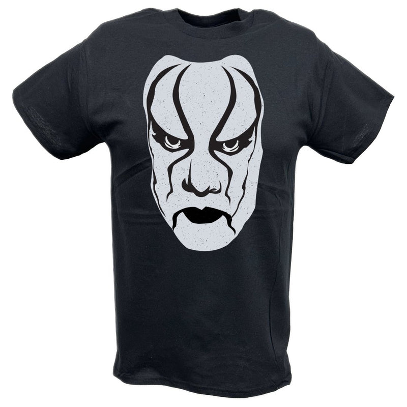 Load image into Gallery viewer, Sting White Warrior WWE Mens Black T-shirt
