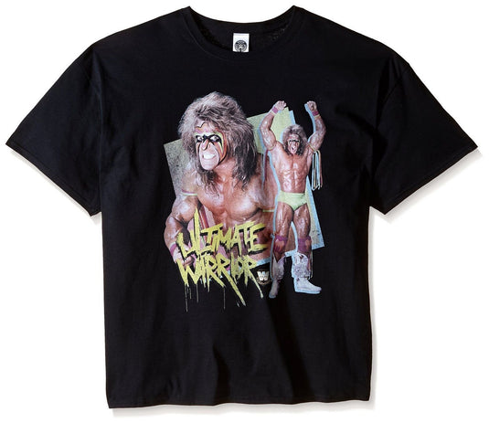 Ultimate Warrior Victory Pose WWE Mens T-shirt