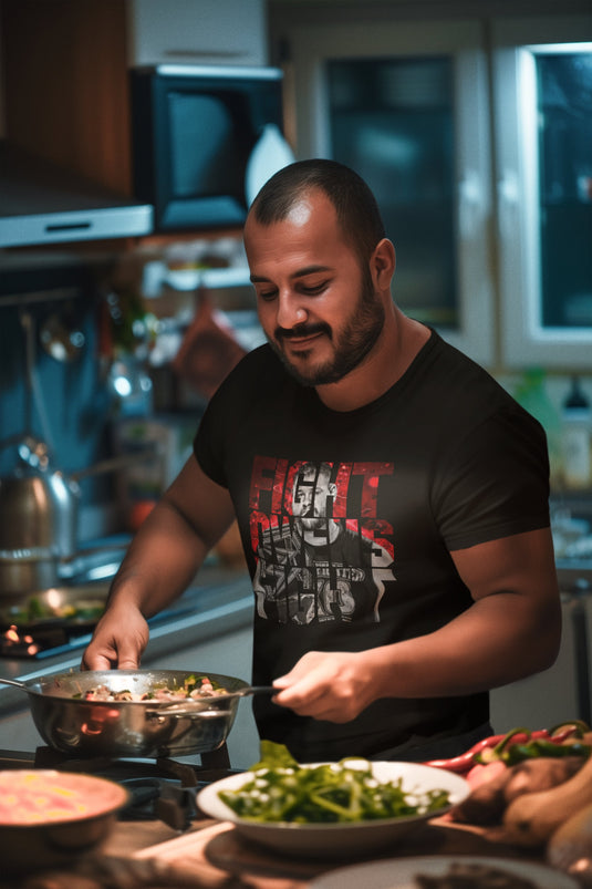 Kevin Owens Mens Puzzle Black T-shirt