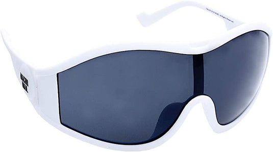 Sun-Staches Party Costumes Macho Man White Frame Black Lens sg3334, White, Black