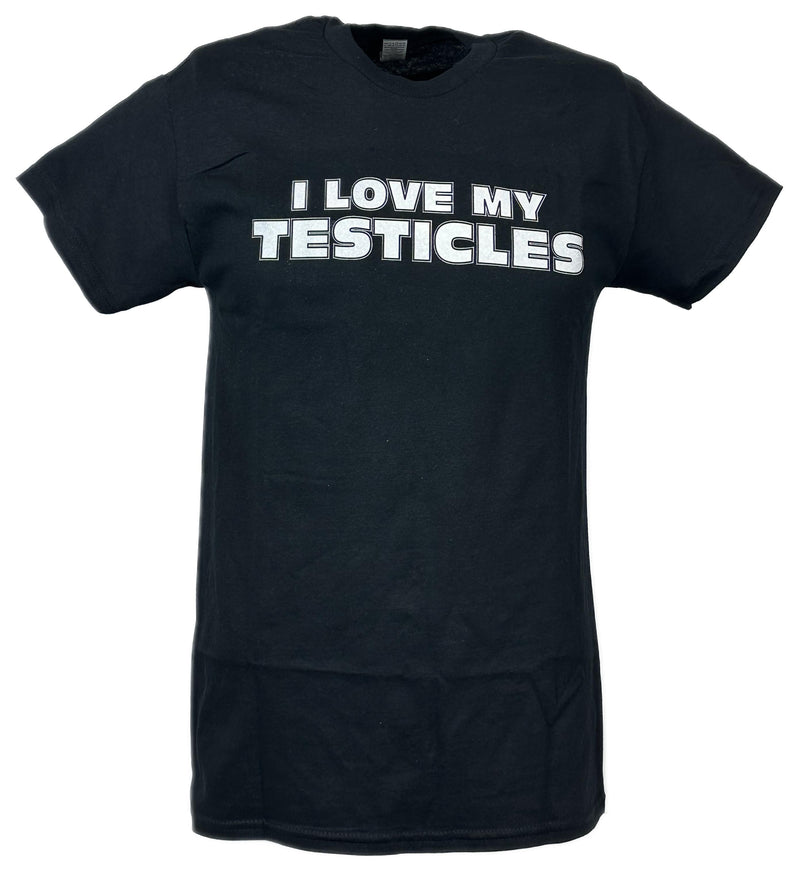 Load image into Gallery viewer, Wrestler TEST I Love My Testicles Fan T-shirt

