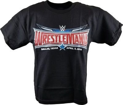 Wrestlemania 32 Logo WWE T-shirt Boys Kids