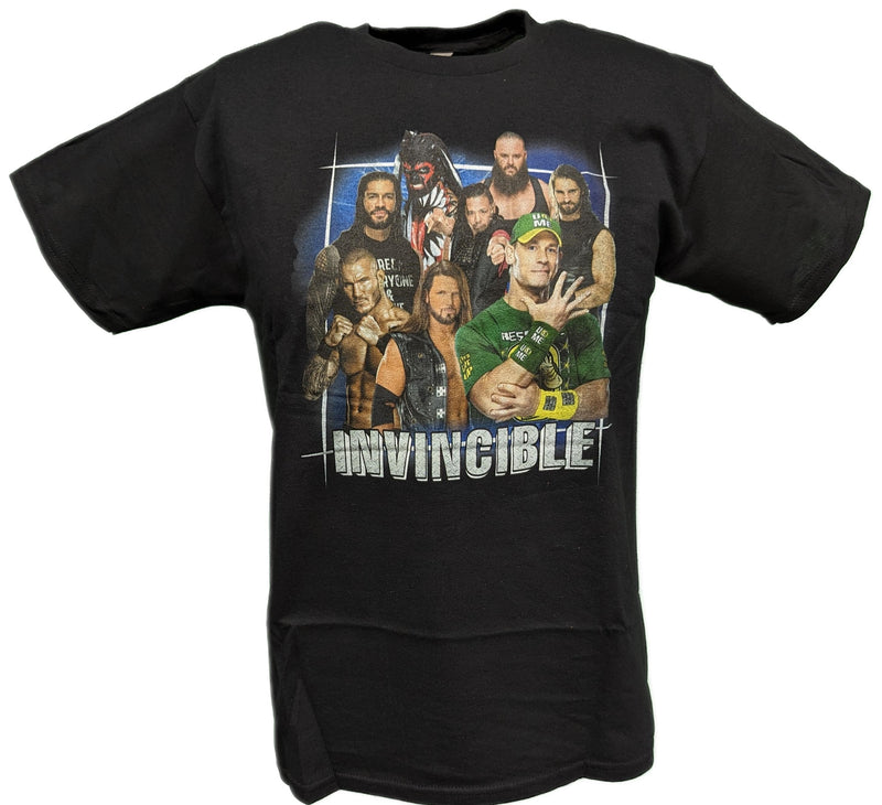 Load image into Gallery viewer, WWE Superstars Invincible Boys Juvy T-shirt Cena Styles Reigns
