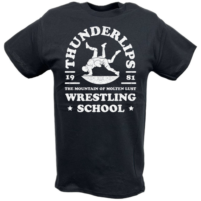 Hulk Hogan Thunderlips Wrestling School Rocky Movie T-shirt