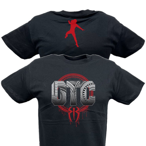 Roman Reigns Original Tribal Chief OTC Kids Youth Black T-shirt