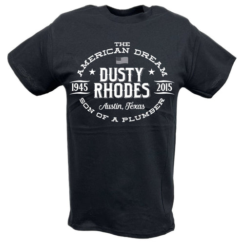 Dusty Rhodes American Dream Memorial Black T-shirt