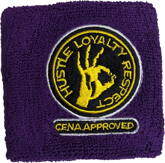 John Cena Purple Cenation U Can't See Me Baseball Hat Headband Wristband Set