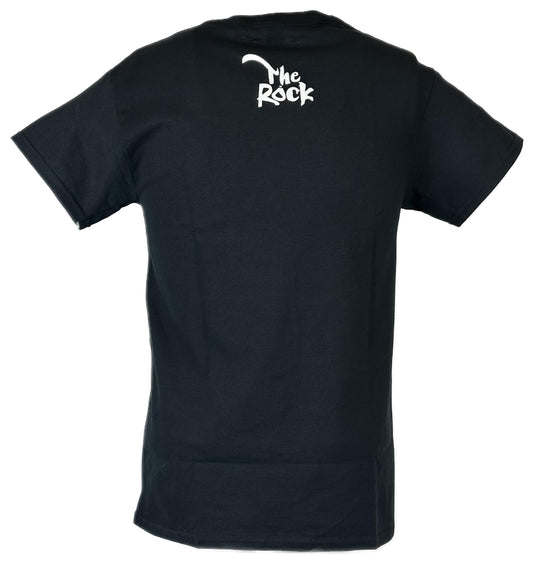 The Rock Blue Brahma Bull Logo Mens Black T-shirt