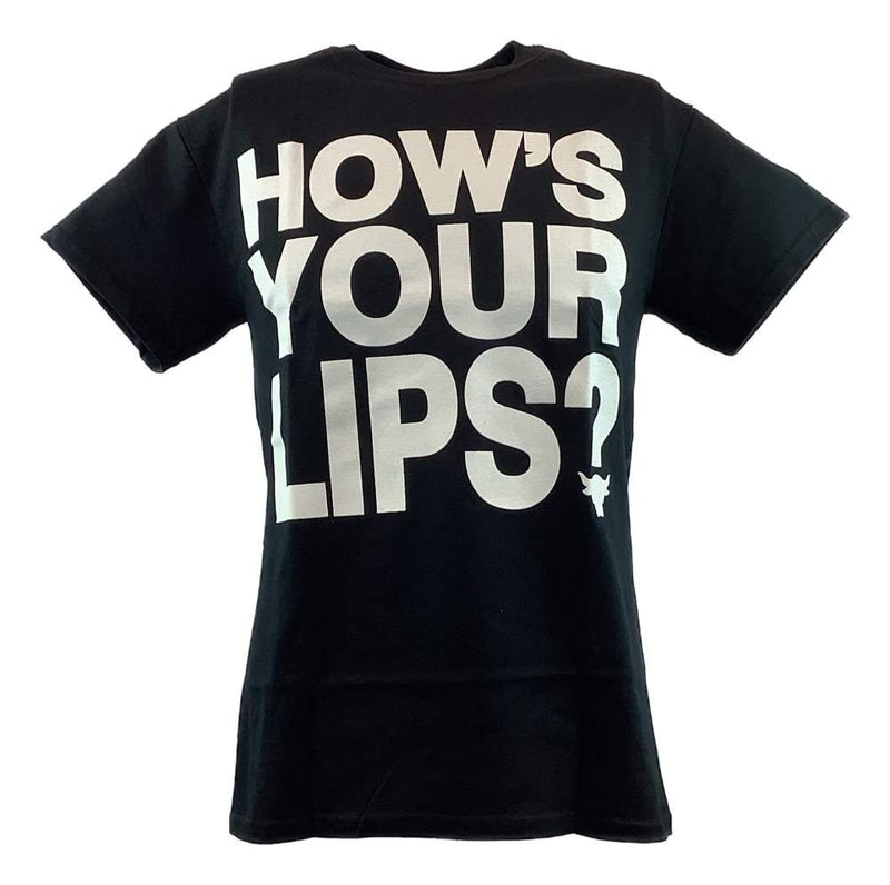 Load image into Gallery viewer, The Rock Hows Lips Gonna Get Gonna Slapped Off Your Face T-shirt
