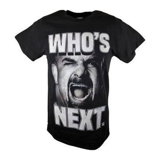 Bill Goldberg Who's Next Screaming WWE Mens T-shirt