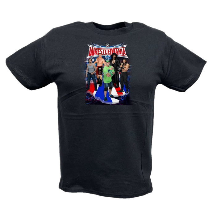 Wrestlemania John Cena Brock Lesnar Roman Reigns Boys T-shirt