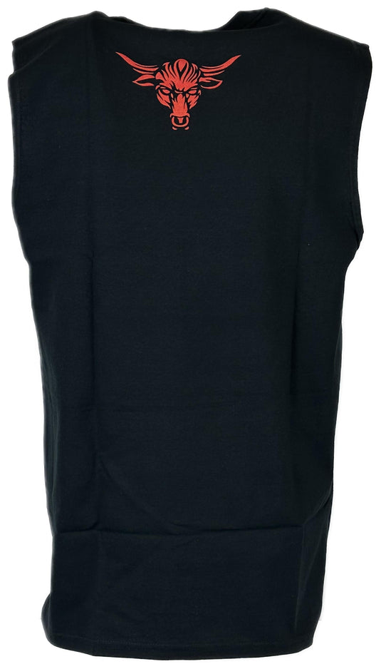 The Rock Just Bring It Sleeveless Mens Black Muscle T-shirt