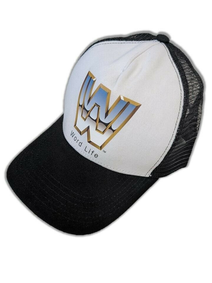 Load image into Gallery viewer, John Cena Word Life Black White Baseball Hat Headband Wristband Set WWF WWE
