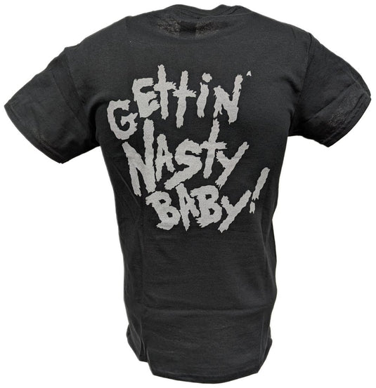 WCW The Nasty Boyz Gettin Nasty Baby Mens Black T-shirt