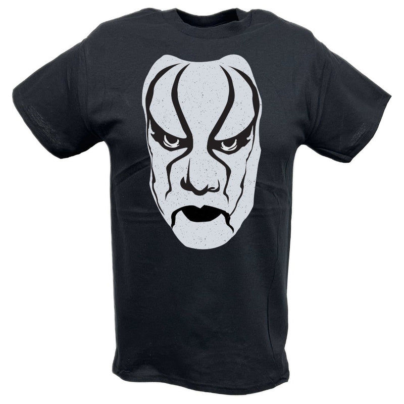 Load image into Gallery viewer, Sting White Warrior Mens Black T-shirt
