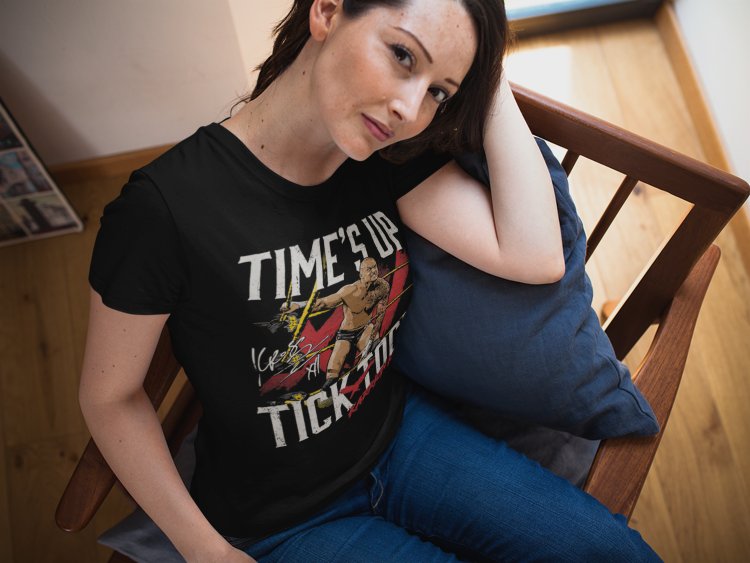 Load image into Gallery viewer, Karrion Kross Times Up Black T-shirt
