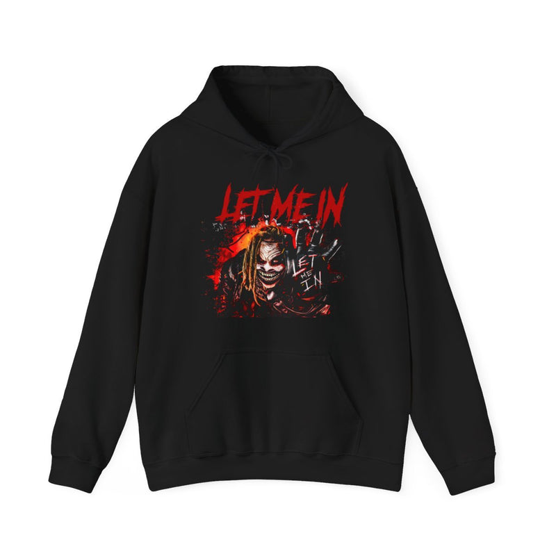 Load image into Gallery viewer, Bray Wyatt The Fiend Let Me In Black Hoody Pullover
