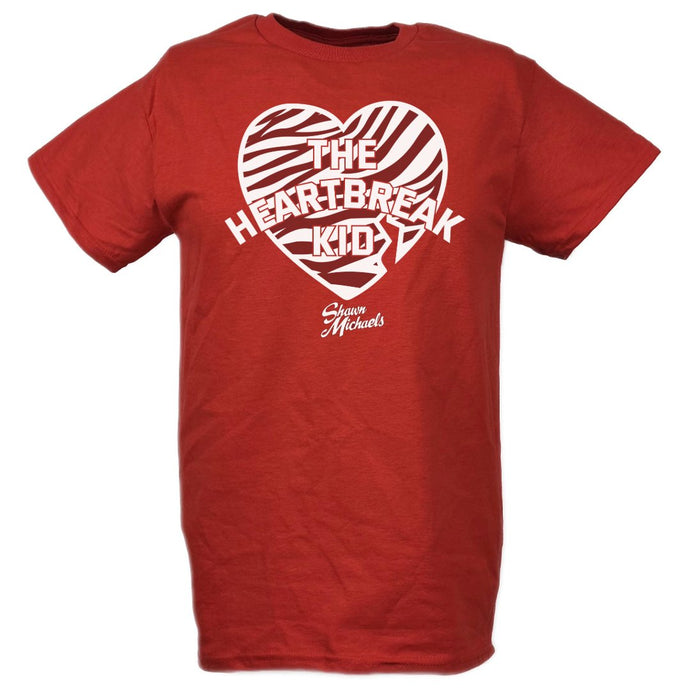 Shawn Michaels The Heartbreak Kid WWE Mens Red T-shirt