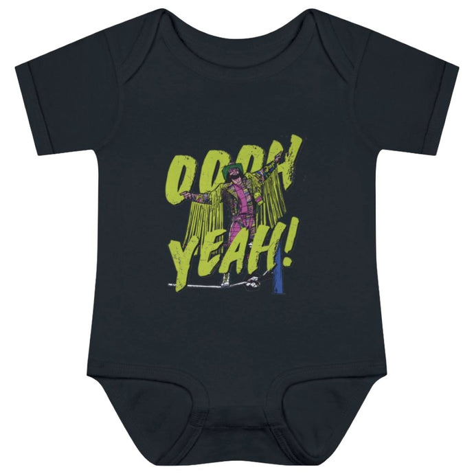 Macho Man Randy Savage Oooh Yeah Black Baby Bodysuit