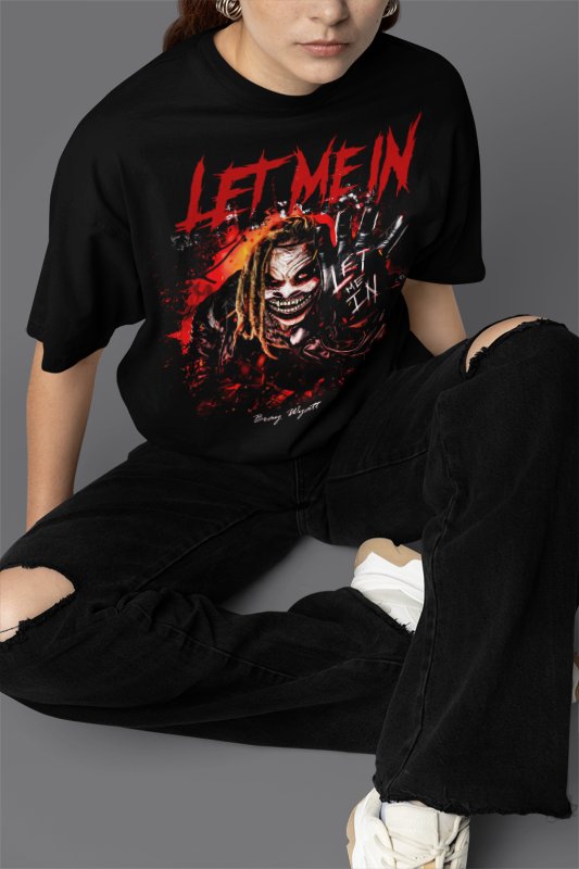 Load image into Gallery viewer, Bray Wyatt The Fiend Let Me In T-shirt
