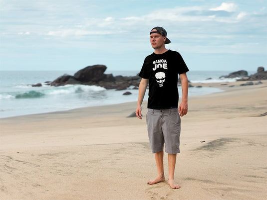 Samoa Joe Muscle Buster Mens Black T-shirt