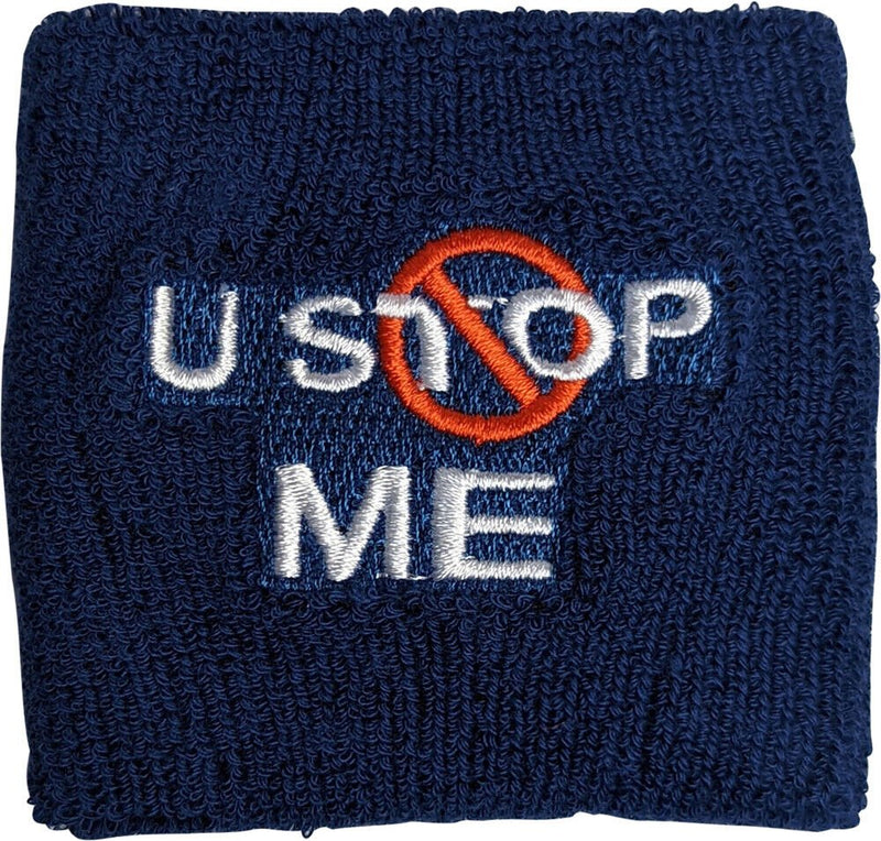 Load image into Gallery viewer, John Cena Navy Blue U Can&#39;t Stop Me Kids Boys Costume T-shirt Hat Wristbands
