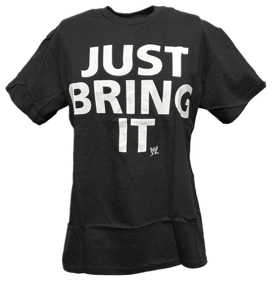 The Rock Just Bring It Mens Black T-shirt Size Large