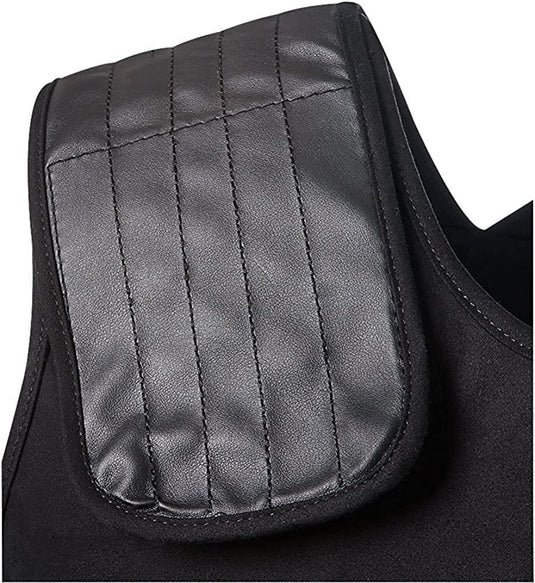 Roman Reigns Tactical Replica Vest Superman Punch Glove Costume-Onyx Black
